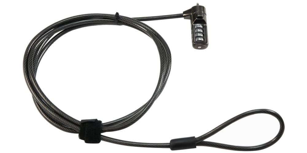 Eurolite KG-180S Cable Antirrobo con Cerradura de Combinación KG-180S Cerradura de Combinación