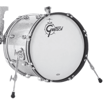 Gretsch Drums GBNT1420KKCST012 Bombo USA Brooklyn 20x14" Silver Sparkle