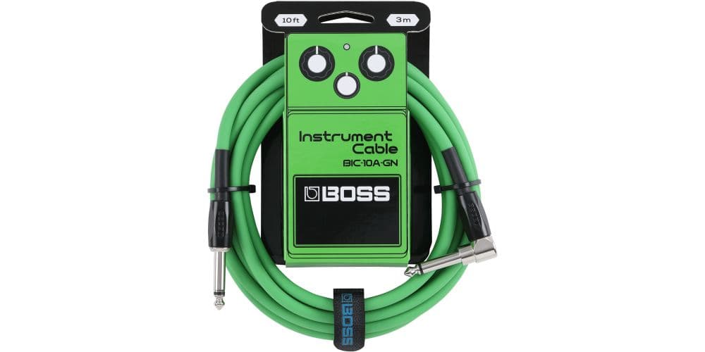Boss BIC-10A-GN Cable Guitarra 3m BIC-10A-GN