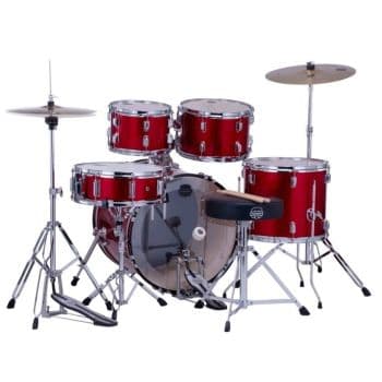 Mapex CM5294FTCIR Comet Roja Platos, Herrajes y Baquetas Incluídos CM5294FTCIR