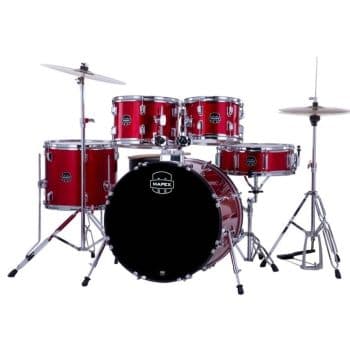 Mapex CM5294FTCIR Comet Roja Platos, Herrajes y Baquetas Incluídos CM5294FTCIR