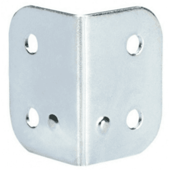 Adam hall hardware 4043 - escuadra 40 x 28 cinc con pie