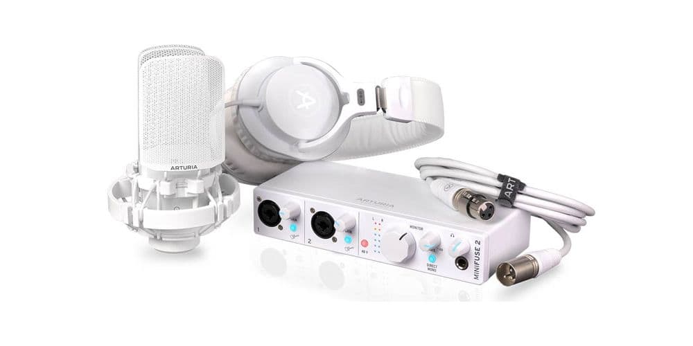 Arturia MiniFuse Recording Pack White MiniFuse Recording Pack WH
