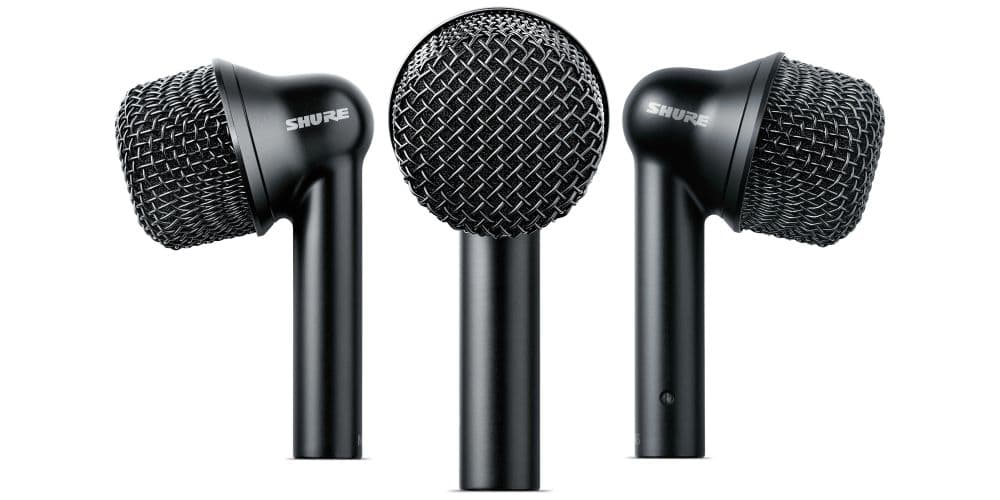 SHURE NXN6-3PK Micrófono Tom Nexadyne XLR, negro, paquete de 3 NXN6-3PK