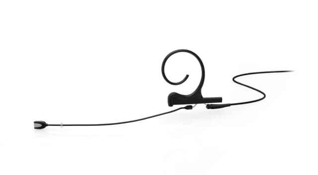 Dpa micro core+ cardio. boom 90mm, flex 1 oreja. microlock. negro. mi