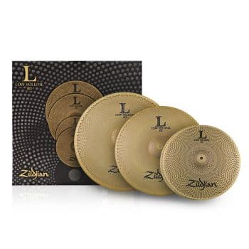 Zildjian l80 low volume set platos 14/16/18 lv468lowvolume