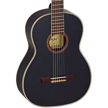 Ortega r221bk guitarra clásica family 4/4 black