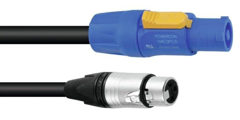 PSSO Cable Combinado DMX PowerCon/XLR 5m DMX PowerCon/XLR 5m