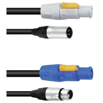 PSSO Cable Combinado DMX PowerCon/XLR 5m DMX PowerCon/XLR 5m