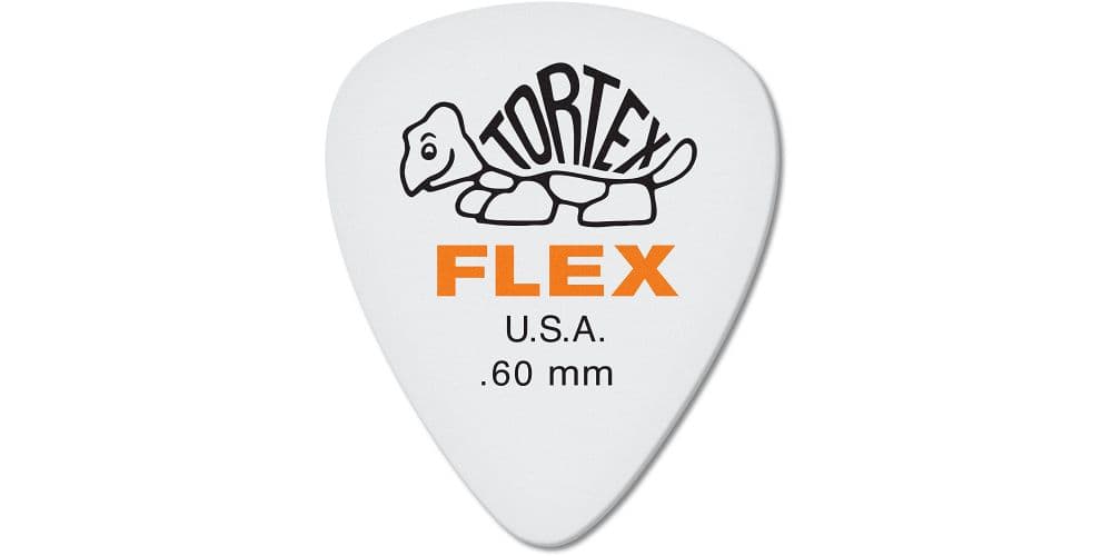 Dunlop Tortex Flex Standard de 0,60 mm Pack 12 Un. 428P60
