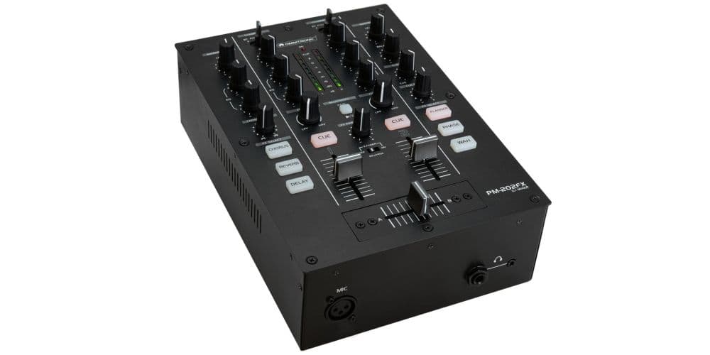 Omnitronic PM-202FX Mesa Mezclas 2 Canales PM-202FX