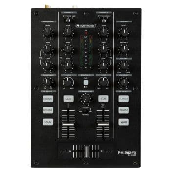 Omnitronic PM-202FX Mesa Mezclas 2 Canales PM-202FX
