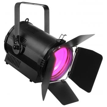 Beamz BTF-200CZ Fresnel Foco Teatro Zoom 200W RGBW LED DMX 3200K 151380 ( REACONDICIONADO ) BTF-200CZ
