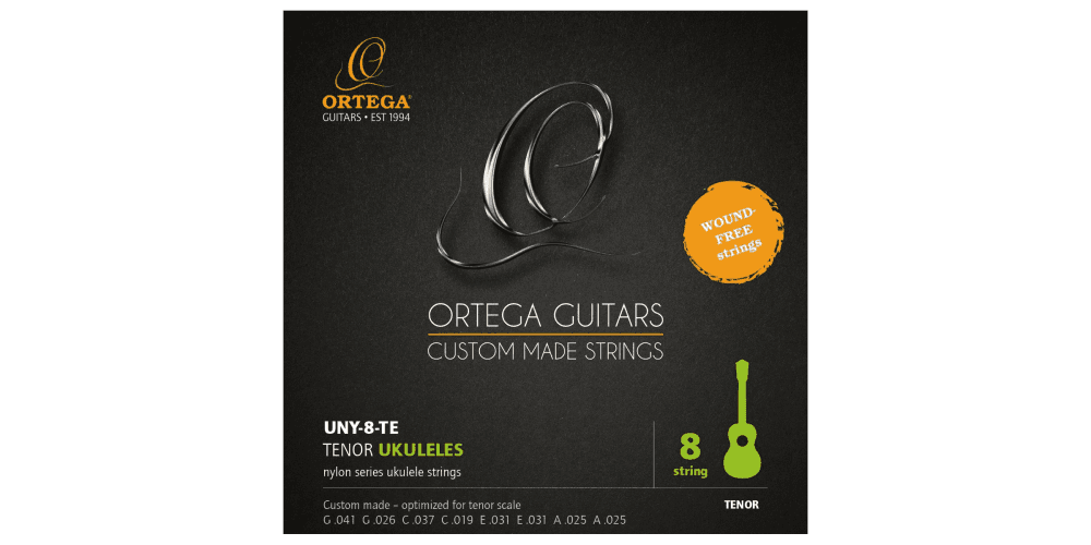 Ortega UNY-8-TE Juego de Cuerdas para Ukelele Tenor UNY-8-TE