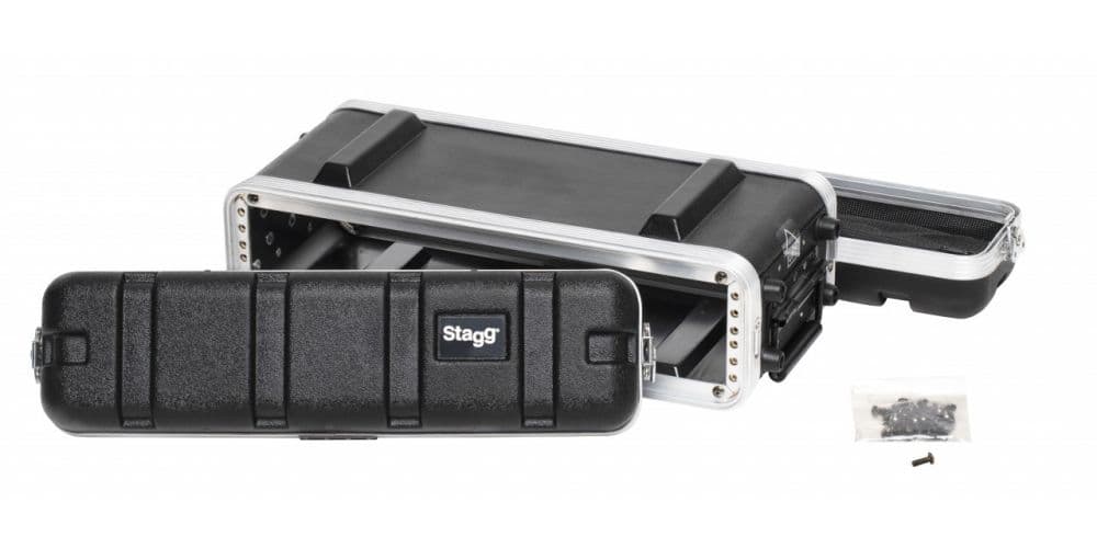 Stagg ABS-2US Maleta Rack 2U ABS-2US