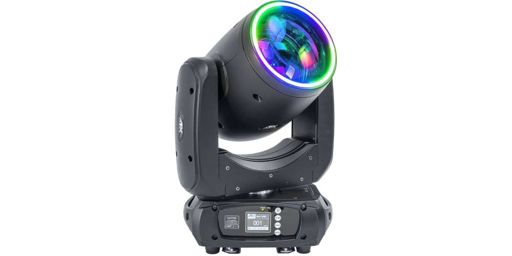 AFX BEAM-100LED-MKII Cabeza Móvil Beam MINI 100W LED MOVING HEAD LIGHT DUAL PRISM AND RIN
