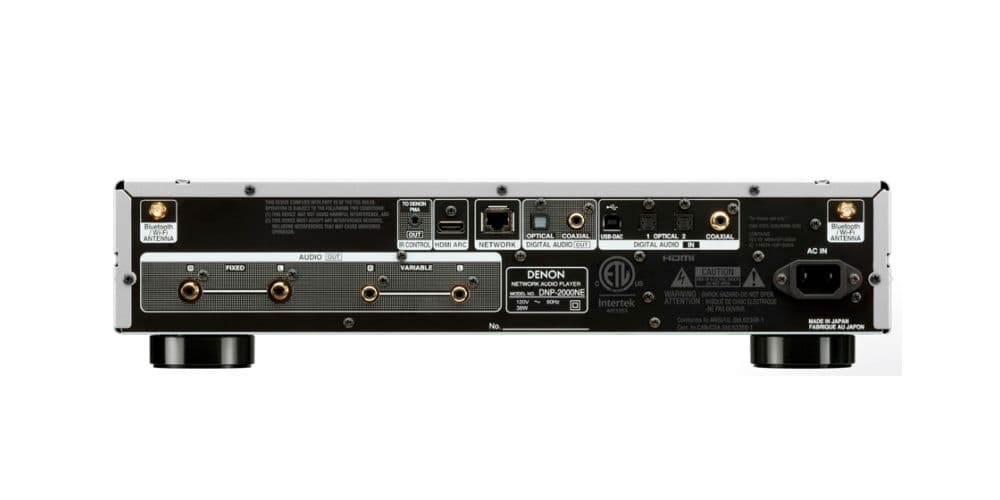 DENON DNP-2000 NE Silver Reproductor Audio Red DNP-2000 NE Silver