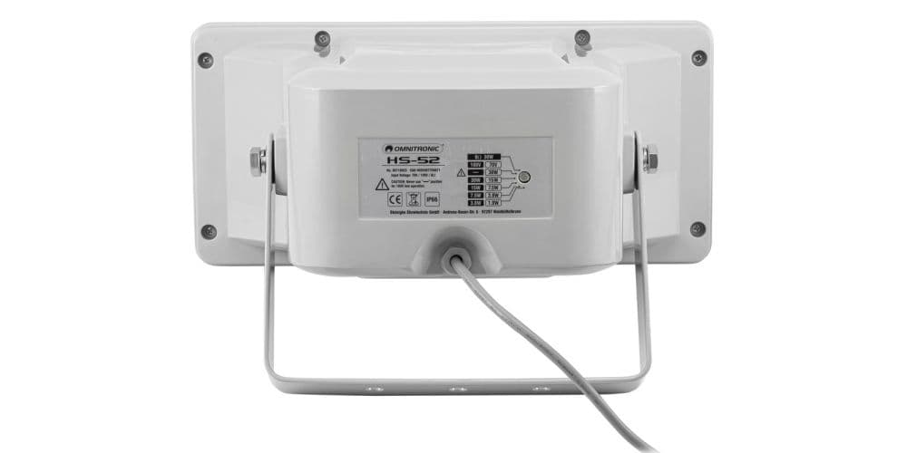 Omnitronic HS-52 Altavoz Exteriores 5 Pulgadas HS-52