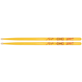 Zildjian pzazasjd4 baquetas signature josh dun clancy yellow