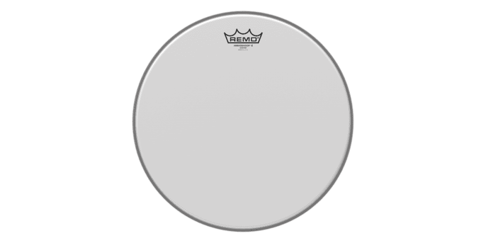 Remo 812744 Parche Ambassador X Blanco Rugoso 20 Pulgadas AX-1120-00 Parche Bombo 812.744