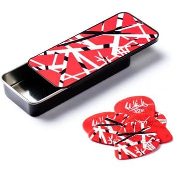Dunlop bote eddie van halen evh frankenstein de 0,60 mm pack 6 un.