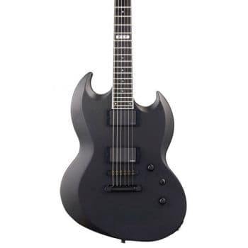 Esp eii viper baritone charcoal metallic satin guitarra eléctrica