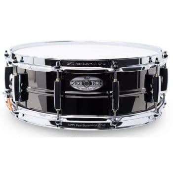 Pearl caja 14 x 5 sensitone brass (1 mm) black chrome caja batería