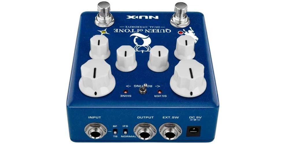 NUX Queen Of Tone Ndo-6 Pedal Overdrive Guitarra Queen Of Tone Ndo-6