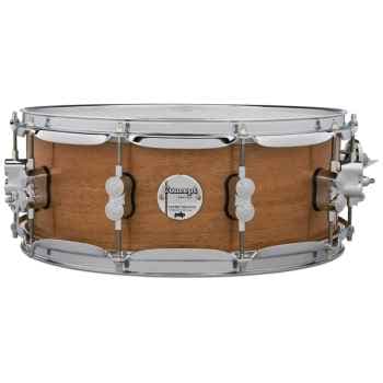 Drum workshop pdcmx5514sshm pdp concept series maple exotic snare, 5.5x14, natural honey mahogany chrome hardware