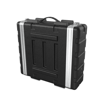 Audibax fa51 3u rack flightcase negro