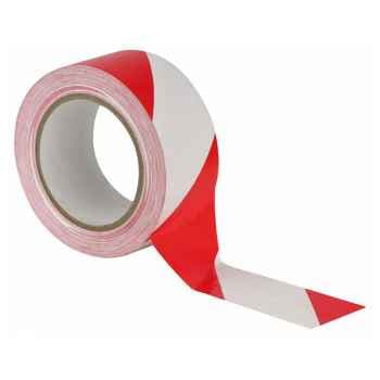 Showtec floor-marking tape 50 mm cinta roja y blanca para suelo 90624