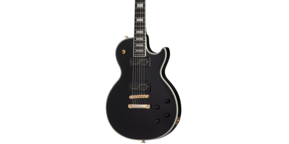Epiphone Matt Heafy Origins Les Paul Custom Ebony Guitarra Eléctrica Estuche Incluído Matt Heafy Origins Les Paul Custom Ebony