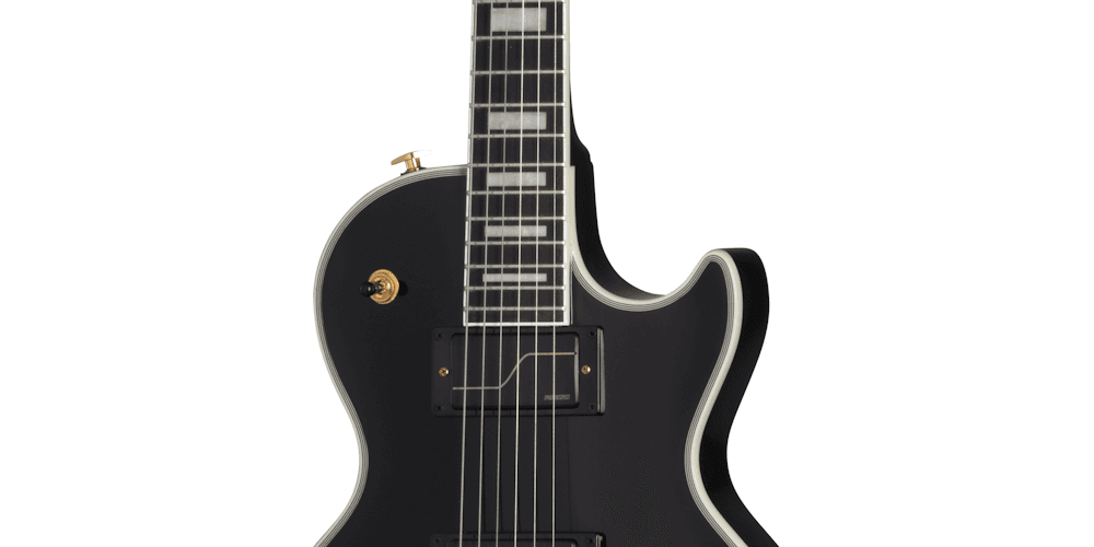 Epiphone Matt Heafy Origins Les Paul Custom Ebony Guitarra Eléctrica Estuche Incluído Matt Heafy Origins Les Paul Custom Ebony