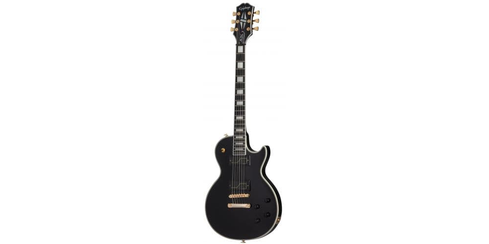Epiphone Matt Heafy Origins Les Paul Custom Ebony Guitarra Eléctrica Estuche Incluído Matt Heafy Origins Les Paul Custom Ebony