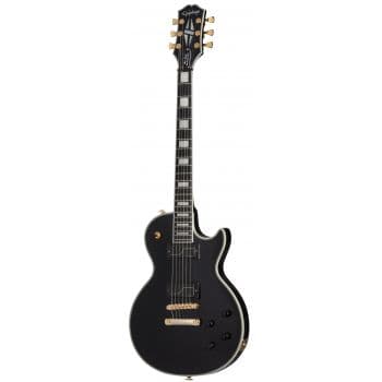 Epiphone Matt Heafy Origins Les Paul Custom Ebony Guitarra Eléctrica Estuche Incluído Matt Heafy Origins Les Paul Custom Ebony