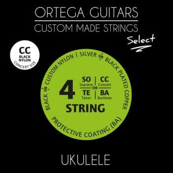 Ortega uksbk-cc juego cuerdas ukelele