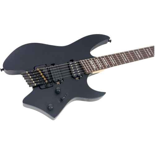 Larry Carlton X6 Headless 6 Black Satin Guitarra eléctrica X6 HEADLESS 6 BLACK SATIN