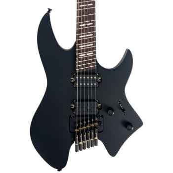 Larry Carlton X6 Headless 6 Black Satin Guitarra eléctrica X6 HEADLESS 6 BLACK SATIN