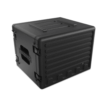 Audibax fab40 8u rack flightcase negro