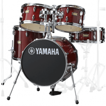 Yamaha batería manu katche signature cranberry red 16 jk6f5