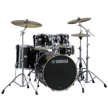 Yamaha stage custom birch raven black 22+ hw680w