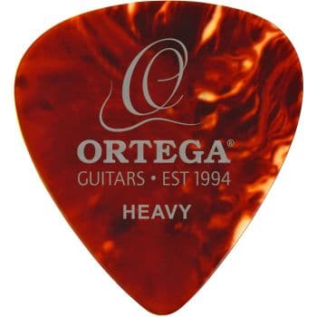 Ortega ogp-to-h10 set de púas heavy 10 unidades tortoise