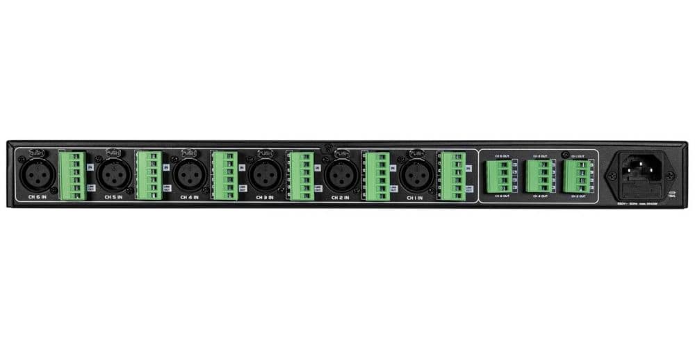 Omnitronic XDA-1206 Amplificador Multicanal Clase D XDA-1206