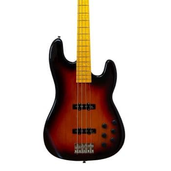 Markbass mb gv 4 gloxy 3-tone sunburst bajo eléctrico