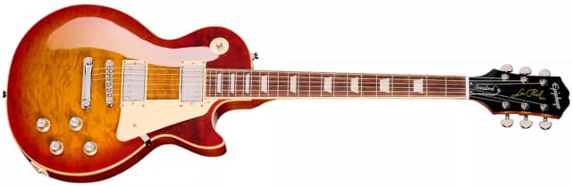 Epiphone Les Paul Standard 60s Quilt Top Washed Cherry Sunburst Guitarra Eléctrica Les Paul Standard 60s Quilt Top Washed Cherry Sunb