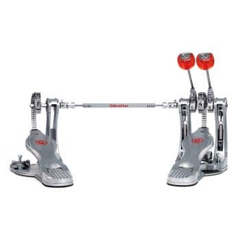 Gibraltar pedal de bombo g class doble, con estuche 9711g-db