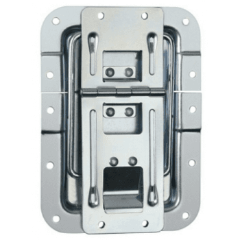 Adam hall hardware 270837 - tope de tapa grande con paso perfil, bisagra y función clic-stop