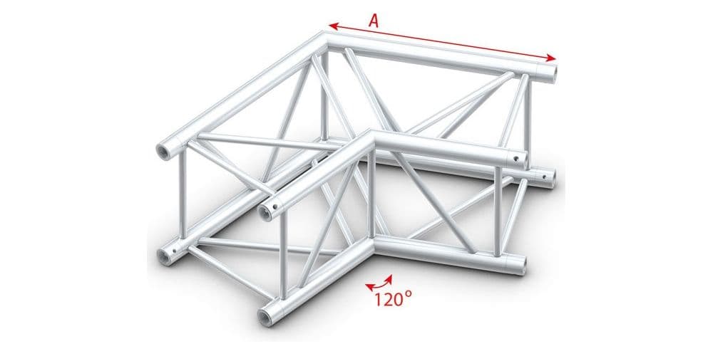 Showtec FQ40004HD Corner 120 Heavy Duty Pro-40 Square F Truss FQ40004HD