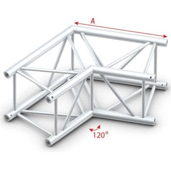 Showtec FQ40004HD Corner 120 Heavy Duty Pro-40 Square F Truss FQ40004HD