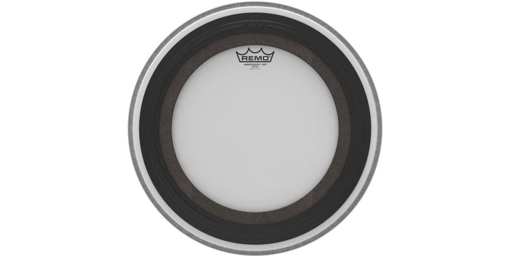 Remo BR-1122-00-SMT Parche Bombo 22 Pulgadas Ambassador SMT blanco rugoso BR-1122-00-SMT